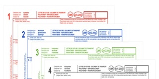 Lettres de voiture CMR dans toutes les couleurs: Rouge, Bleu, Vert, Noir