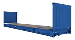 Conteneur Flat Rack